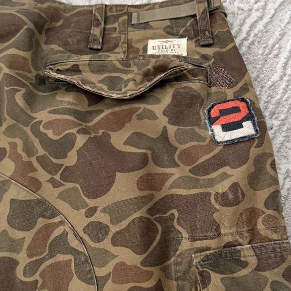 Polo Ralph Lauren Duck Camo Cargo Pants – Size 40x30 - Picture 4 of 11